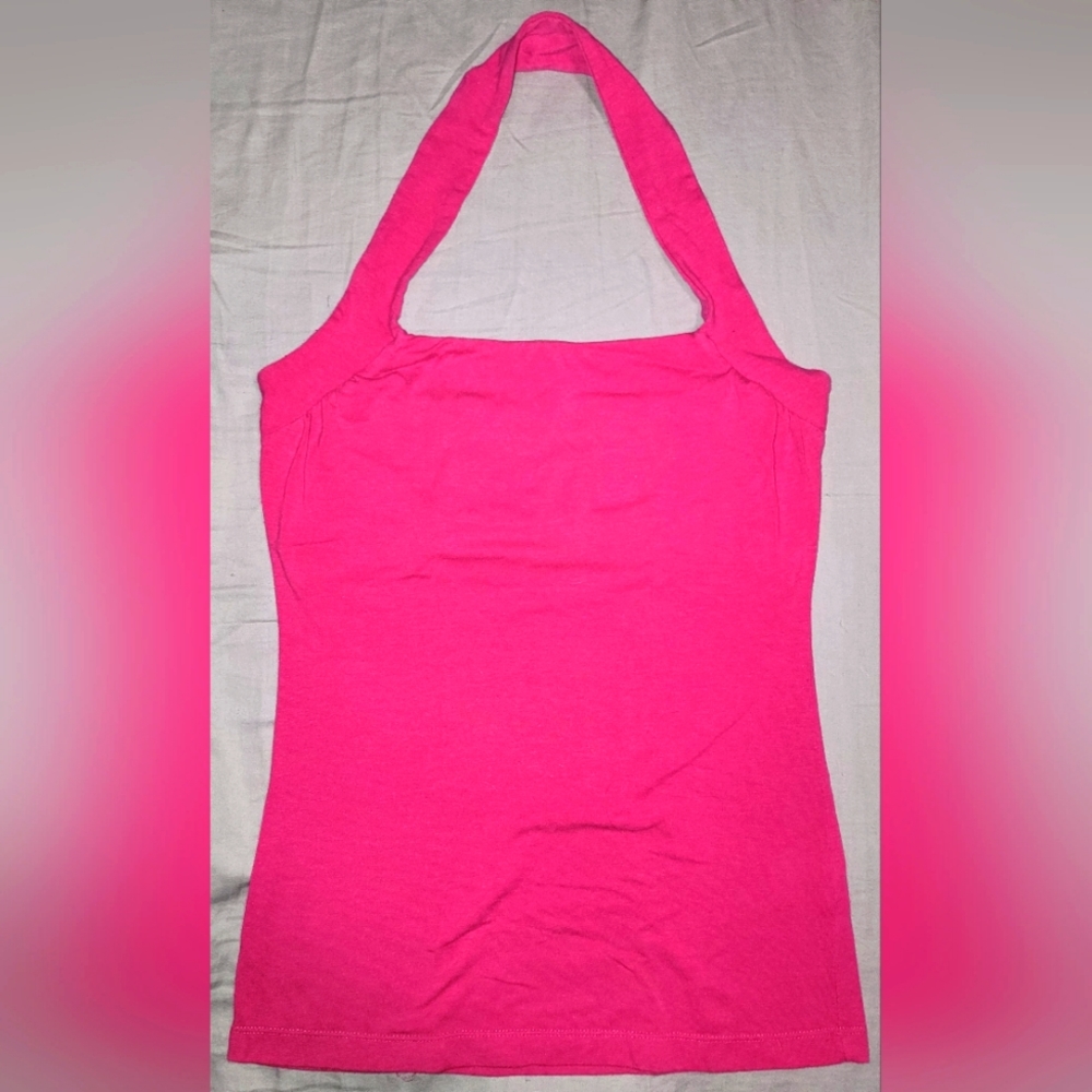 Pink Halter Top